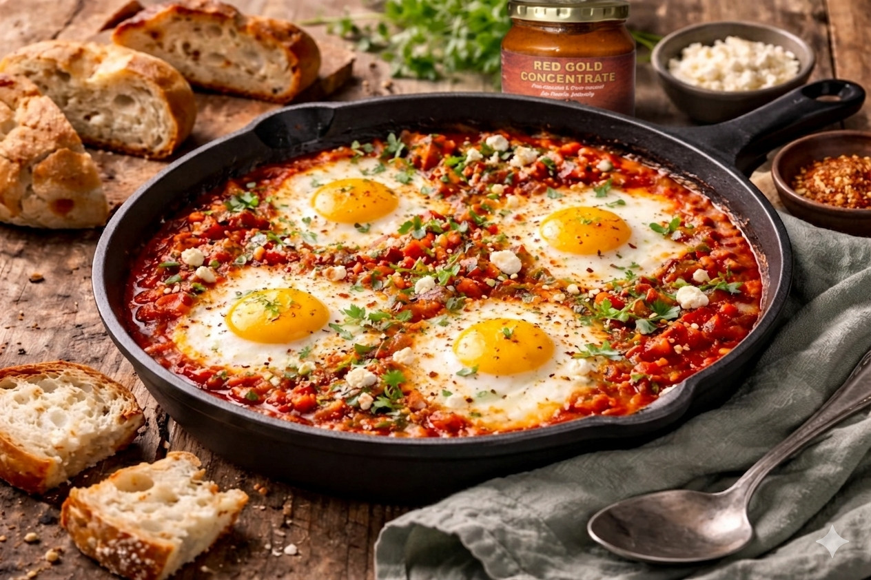Red Gold Shakshuka