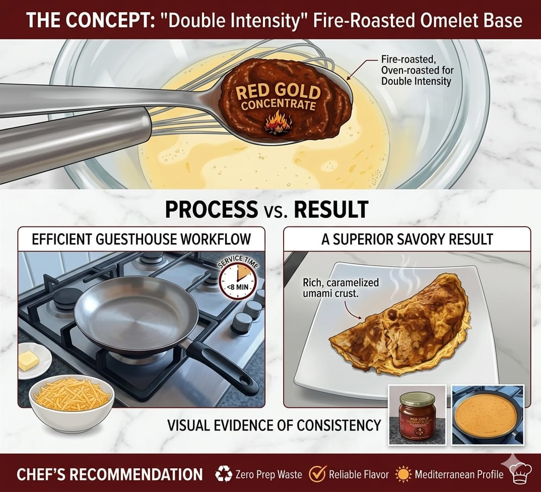 Red Gold Concentrate Omelette