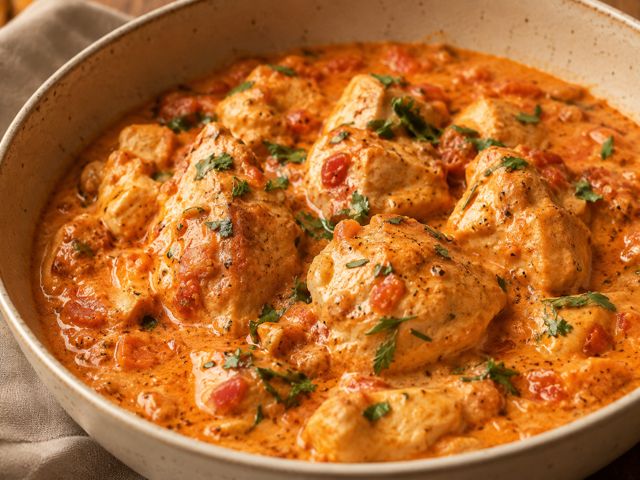 Creamy tomato chicken